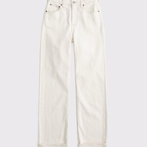 Abercrombie and Fitch Women’s Straight Leg High Rise Jeans